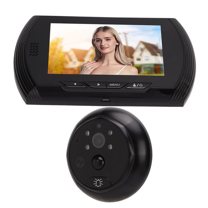 2MP 1080P Digital Door Viewer Peephole Camera 4.5in LCD Display