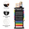 Tilhumt 12 Belts Karate Belt Display Rack with Sticker, Felt