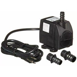 Jebao NEW Jebao WP-1200 317GPH Submersible Fountain Pond Water Pump, 6ft Powe rcord