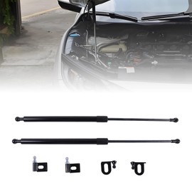 ELSOON Front Hood Lift Support Kit Compatible with 1996-2000 Honda Civic EK EJ, Black Replacement Struts
