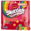 SKITTLES Gummies Original 12 Oz Resealable Sharing Size Gummy Candy Treat