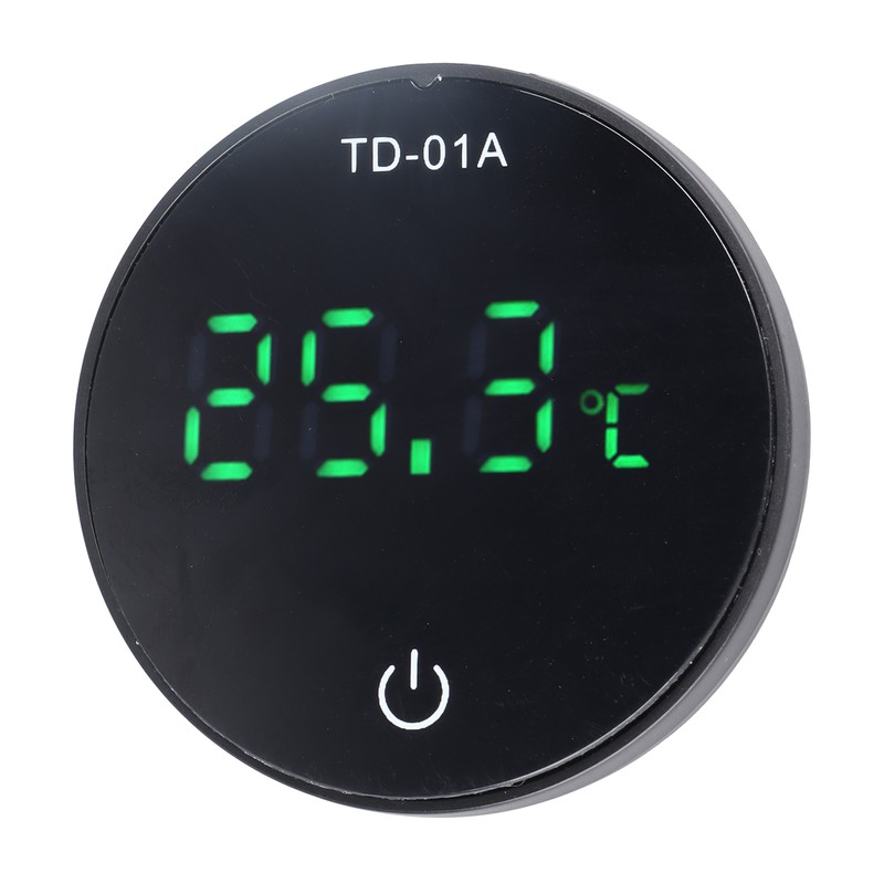 Aquarium Digital Thermometer Accurate LED Display Touch Screen USB Rechargeable