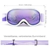 Supertrip Ski Goggles Women Men Snowboard Goggles for Glasses Wearers