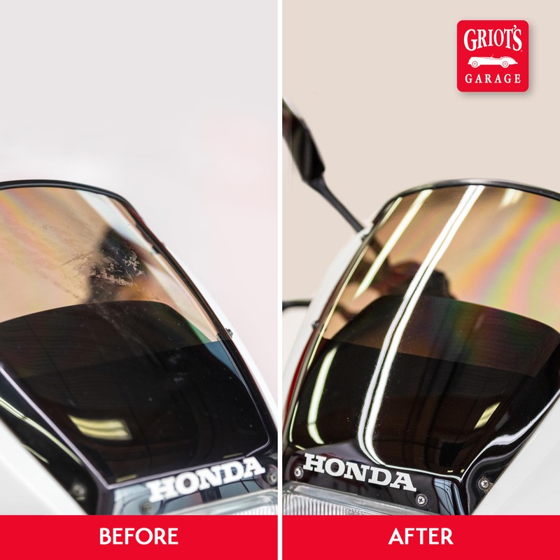 Griot's Garage Plastic All-in-One, Polish, Restore, and Protect Vehicle Lights,