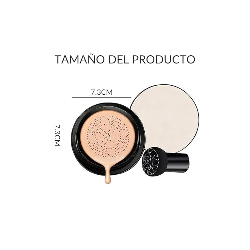 Base de Maquillaje en Cushion - Crema CC con Aplicador