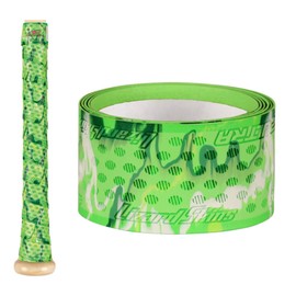 Lizard Skins DSP Ultra 0.5mm Bat Grip – Next-Gen Durasoft Polymer Baseball & Softball Bat Tape (Melon Camo)