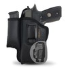 IWB Pistol Holster with Mag Pouch. Eco Leather Holsters for