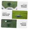 Kisangel 3pcs Golf Putting Cup Training Tools for Outdoor Golf