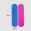 100 Pieces 2.0 inches (5 cm) Portable Disposable Nail File,