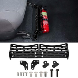 OICCTBF Front Seat Brackets and Storage Tray,Billet Multifunction Tactical Organizer Seat Molle Panel for Toyota Tacoma 2005-2023 for Toyota 4Runner for Lexus GX470/460 2003-2023