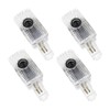 Aepiraza 4 Pack Car Led Door Light Logo Projector Compatible