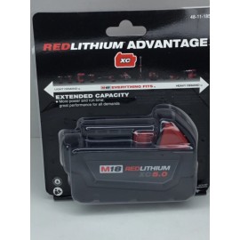 Milwaukee  (48-11-1850) Genuine Milwaukee M18 REDLITHIUM XC5.0 Resistant Battery