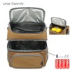 FlowFly Double Layer Cooler Insulated Lunch Bag Adult Lunch Box