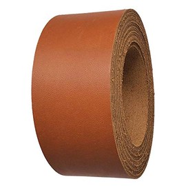 2 Inch Leather Strips 48 Inch Long - 6-7 oz (2.4-2.8 mm) Latigo Leather Strips Great for Belts, Collars,Leather Craft - Made in USA by Pitka Leather (Honey)