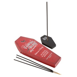Vampire Blood Incense Sticks and Coffin Holder - Gothic Mystique Incense Set