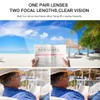 YIMI Photochromic Bifocal Reading Glasses UV Outdoor Sunglasses Computer Anti