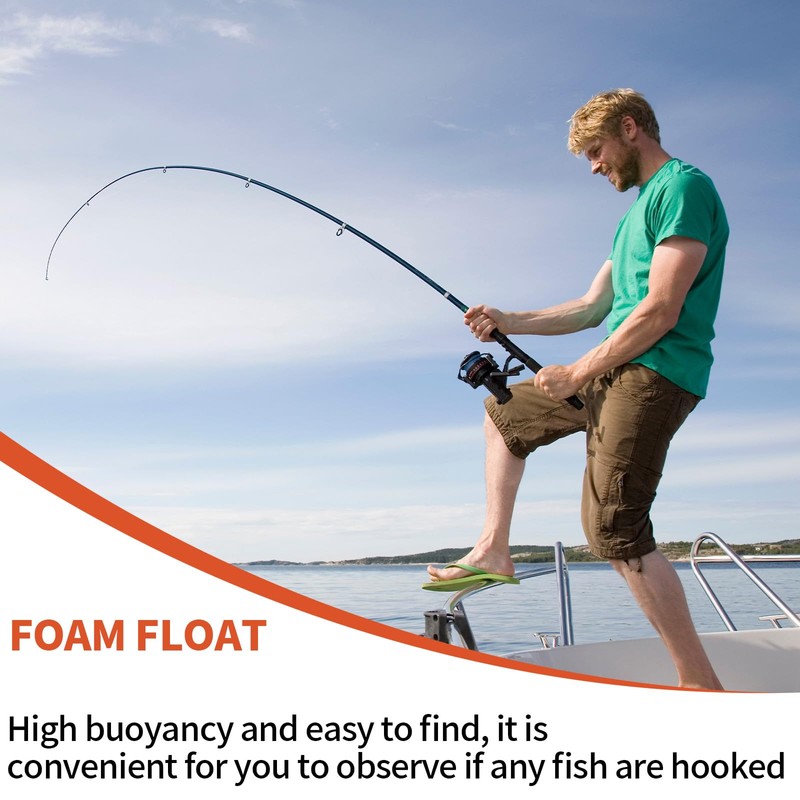YCHYAN 10 Piece Float Fishing Set, Float for Fishing Set,