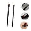 IWOWHERO Ultra Thin Eyeliner Brush Angled Tip Brow Brush Kit