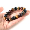 Natural Stone Power Stone Bracelet Tiger Eye Tiger Eye Mens