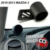 CARZDELUXE Single gauge pod mount for 2010-2013 Mazda 3 functional