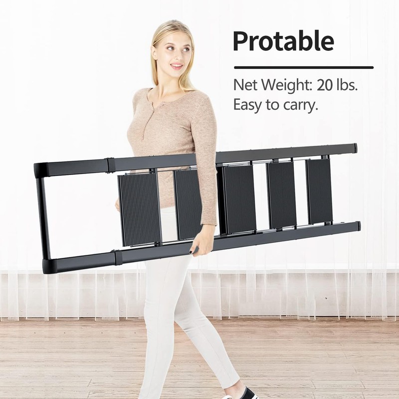 SOLADDER 5 Step Ladder, Folding Step Stool with Handgrip and