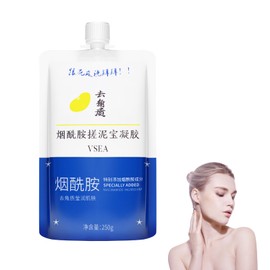 Body Scrub Nicotinamide Gel, Full Body Cleansing Exfoliating Mud Cream, Exfoliating Body Gel, Mud Rub Exfoliating Whitening for the Skin, Instant Brightening Nicotinamide Body Scrub