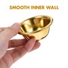 7Pcs Golden Buddhist Offering Cups - Copper Water Bowls for