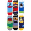 Jefferies Socks Boy's Space Pirate Dinosaur Fun Colorful Pattern Crew