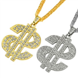 Gold Chains for Men Gold Necklace Men Gold Chain Doller Silver Necklace Fake Gold Chain Mens Chain Necklace Men'S Necklaces Chunky Gold Necklace Gold Necklaces for Men Mens Gold Necklace Chain