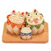 [kubagasaya] Kababaya Okinawa Souvenir Sisar Figurine, Mini, Entrance, Parent-child Sisar