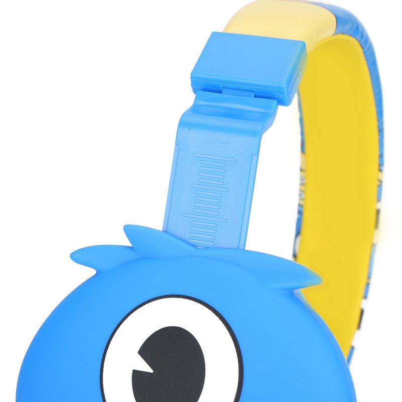 YLFASHION Kids Bluetooth Headphone Cartoon Foldable Adjustable Wireless Headset with