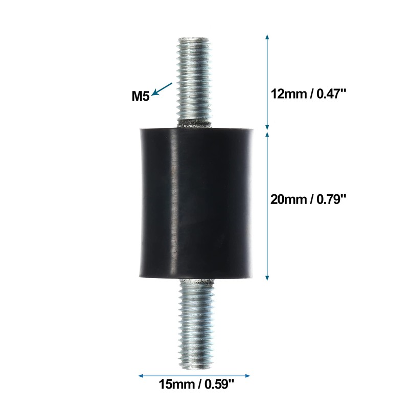 A ABSOPRO M5 Anti-Vibration Rubber Insulator Holder 15 x 20