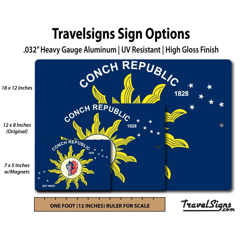 Key West - Conch Republic Sign