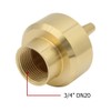 Hooshing Brass Fountain Nozzle Heads 3/4" DN20 Column Multi Direction