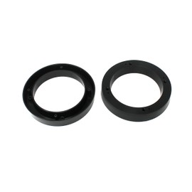 2 Pack Black Plastic 1" Depth Ring Adapter Spacer for 5.25"- 6" Car Speaker USA