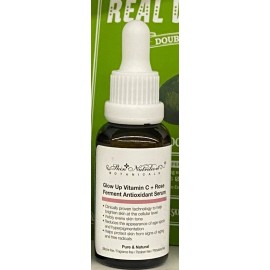 Skin Nutrition Botanicals glow up vitamin c + rose ferment antioxidant serum 2pc