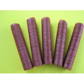 Smokehouse Chef Edible 21 mm Snack Stick Collagen Casing for 25 lbs of Homemade Snack Sticks, Slim Jims, Pepperoni etc.