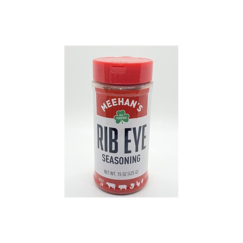 Meehan's Rib Eye Seasoning, 15 Oz Shaker Jar