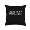 2025 Being Spiritual, Yoga, Inner Peace and Calmness Throw Pillow