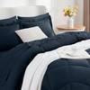 Sleepdown Queen Comforter Set with Sheets 7 Piece, All Season