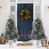 3FT Prelit Snow Flocked Christmas Tree with Prelit Premium 78