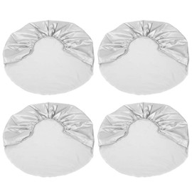 Tyre Covers Set of 4, Travel Trailer, Motorhome, Motorhome, Waterproof, Wheel Cover, Sun, Rain, Snow Protection, Fits Tyre Diameters from 27 to 29 Inches