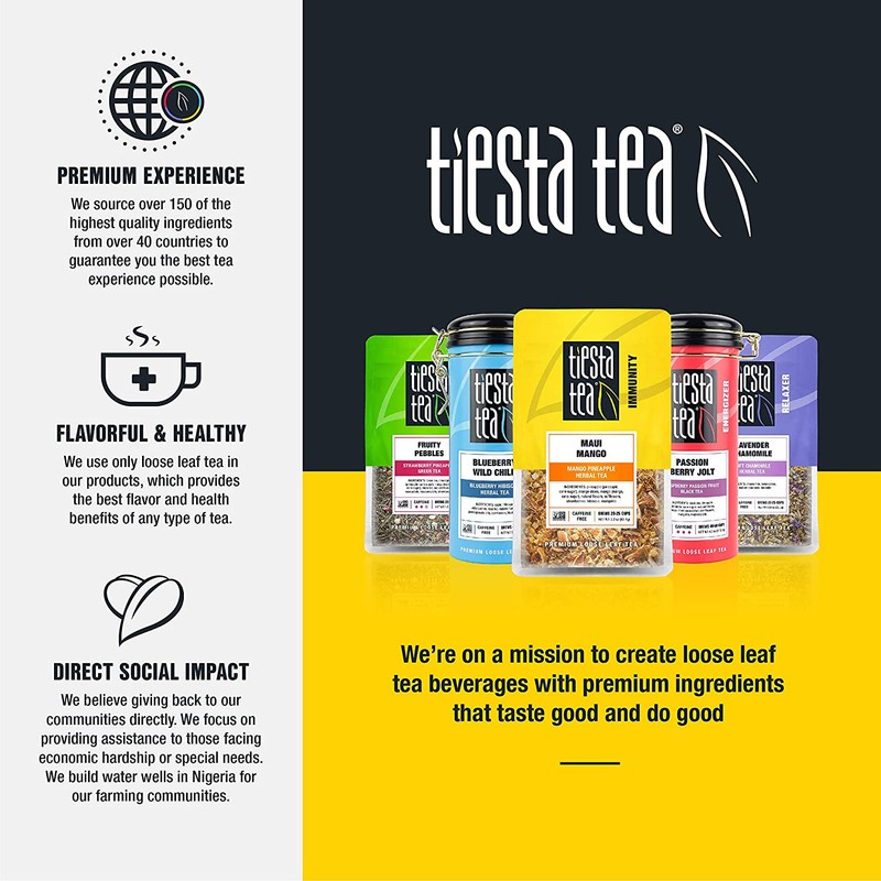 Tiesta Tea - Chunky Watermelon, Loose Leaf Sweet Watermelon Herbal