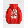 Graffiti "Turn Pain Into Power" Graphic Hoodie 100% Cotton US