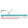 316 Stainless Hook Anchor 1 LB, Grapple Hook Anchor, Grappling