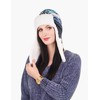 Team Snowflake Winter Trapper Hat for Women - Fun Ushanka