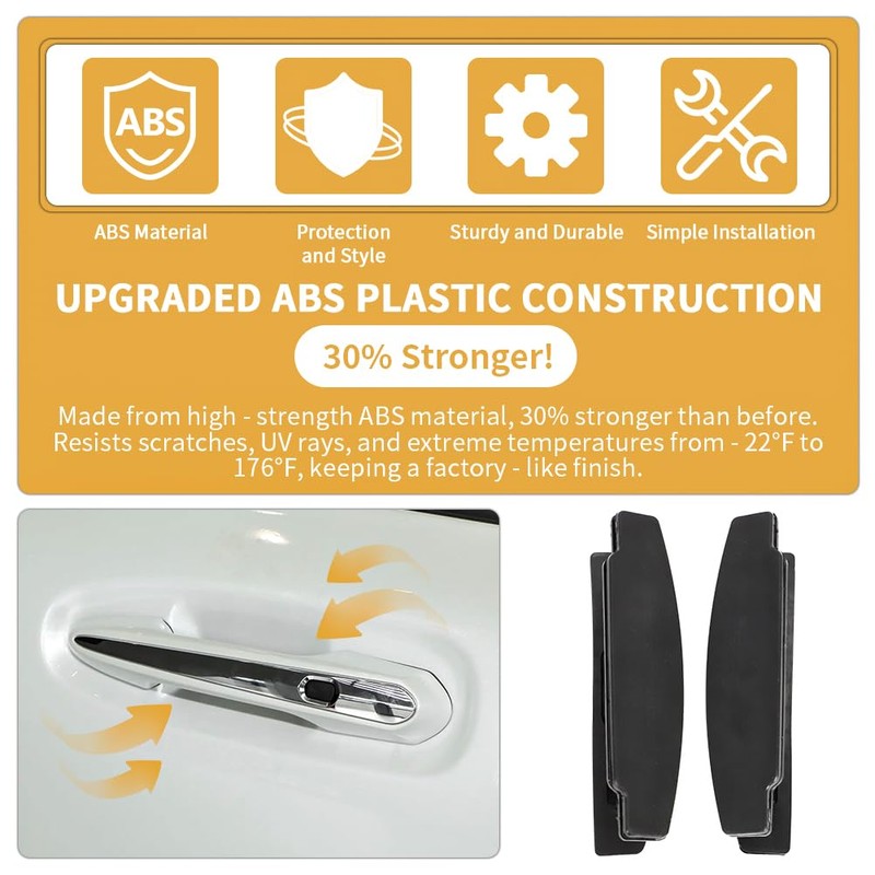 for Toyota Sienna 2021-2024 Automatic Rear Sliding Door Handle Protector