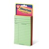 HYGLOSS 61437 50 Bright Color Library Cards, 3-Inch by 5-Inch
