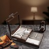 Emfogo Pocket Knife Display Case for Collection of 18-24 Folding