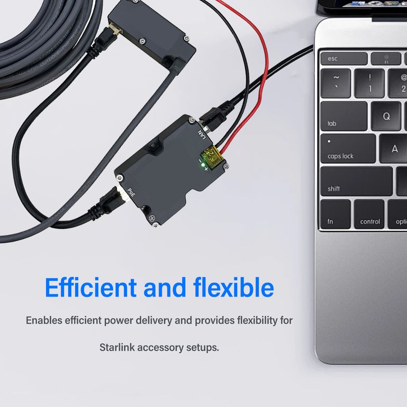 PoE Injector Efficient Power Supply Safe Replacement GigE Passive PoE